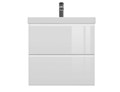 Тумба под раковину подвесная Cersanit MODUO 60 для MODUO SLIM 60 узкая белый (64125) 64125