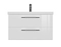 Тумба под раковину подвесная Cersanit LARA 80 для COMO 80 белый (64137) 64137