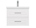 Тумба под раковину подвесная Cersanit CLASSIC 60 для COMO 60 белый матовый (69087) 69087