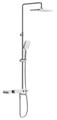 Душевая система Cersanit VIVO термостатическая с кнопочным управлением (64529) 64529
