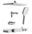 Душевая система Cersanit VIVO термостатическая с кнопочным управлением (64529) 64529