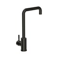 Смеситель для кухни Cersanit COMO однорычажный с п-образным изливом черный (68246) 68246