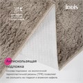 Коврик для ванной комнаты, 50x80, микрофибра, светло-коричневый, IDDIS, BSQS07Mi12 BSQS07Mi12