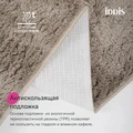 Коврик для ванной комнаты, 50x80, микрофибра, светло-коричневый, IDDIS, BSQS07Mi12 BSQS07Mi12