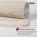 Коврик для ванной комнаты с вырезом, 50х50, микрофибра, бежевый, IDDIS, BTLT01Mi12 BTLT01Mi12