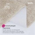 Коврик для ванной комнаты с вырезом, 50х50, микрофибра, бежевый, IDDIS, BTLT01Mi12 BTLT01Mi12