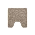 Коврик для ванной комнаты с вырезом, 50х50, микрофибра, светло-коричневый, IDDIS, BTLT07Mi12 BTLT07Mi12
