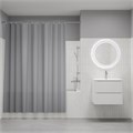 Штора для ванной, 200x180 см, Полиэстер, светло-серый, IDDIS, BS07P18i11 BS07P18i11