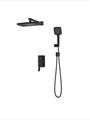 Встраиваемая система с тропическим и ручным душем, матовый черный, Parker, IDDIS, PARBL02i67 PARBL02i67