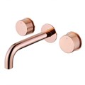 Смеситель ABBER Wasser Kreis AF81122RG для раковины скрытого монтажа, розовое золото AF81122RG