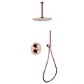 Душевая система ABBER Wasser Kreis AF8121RG скрытого монтажа без излива, розовое золото AF8121RG