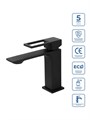 Смеситель для раковины BelBagno LUCE LUC-LVM-NERO LUC-LVM-NERO