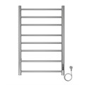Полотенцесушитель электрический AZARIO PARMA 500/800 8 секций, диммер справа, хром (AZ10858) AZ10858