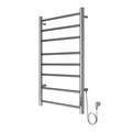 Полотенцесушитель электрический AZARIO PARMA 500/800 8 секций, диммер справа, хром (AZ10858) AZ10858