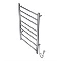 Полотенцесушитель электрический AZARIO PARMA 500/800 8 секций, диммер справа, хром (AZ10858) AZ10858
