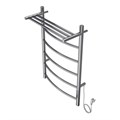 Полотенцесушитель электрический AZARIO VERONA 500/800 5 секций, с полкой, диммер справа, хром (AZ04858P) AZ04858P