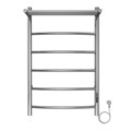 Полотенцесушитель электрический AZARIO VERONA 500/800 5 секций, с полкой, диммер справа, хром (AZ04858P) AZ04858P