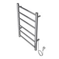 Полотенцесушитель электрический AZARIO PARMA 400/600 6 секций, диммер справа, хром (AZ10846) AZ10846