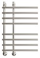 Полотенцесушитель водяной ДВИН L Primo лесенка 80/15  полн.ширина 55 см., полированный (4627085981527) 4627085981527