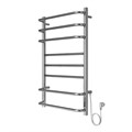 Полотенцесушитель электрический AZARIO MILAN 500/800 8 секций, диммер справа, хром (AZ90858) AZ90858