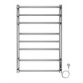 Полотенцесушитель электрический AZARIO MILAN 500/800 8 секций, диммер справа, хром (AZ90858) AZ90858