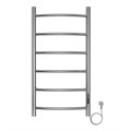 Полотенцесушитель электрический AZARIO VERONA 400/800 6 секций, диммер справа, хром (AZ04848) AZ04848