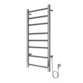 Полотенцесушитель электрический AZARIO PARMA 400/800 8 секций, диммер справа, хром (AZ10848) AZ10848