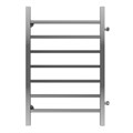 Полотенцесушитель водяной AZARIO ANCONA 500/800 квадрат, 7 секций, боковое подключение, 3/4", хром (AZ71558) AZ71558