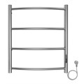 Полотенцесушитель электрический AZARIO VERONA 500/600 4 секции, диммер справа, хром (AZ04856) AZ04856