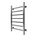 Полотенцесушитель водяной AZARIO ANCONA 500/800 квадрат, 7 секций, нижнее/диагональное подключение, 1/2", хром (AZ75558) AZ75558