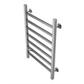 Полотенцесушитель водяной AZARIO ANCONA 500/800 квадрат, 7 секций, нижнее/диагональное подключение, 1/2", хром (AZ75558) AZ75558