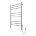 Полотенцесушитель электрический AZARIO ANCONA 500/800 квадрат, 9 секций, диммер справа, белый (AZ71858W) AZ71858W