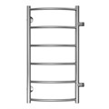 Полотенцесушитель водяной AZARIO VERONA 400/800 6 секций, боковое подключение, 1", хром (AZ04548) AZ04548