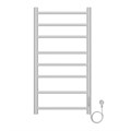 Полотенцесушитель электрический AZARIO PARMA 400/800 8 секций, диммер справа, белый (AZ10848W) AZ10848W