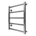Полотенцесушитель водяной AZARIO ANCONA 500/600 квадрат, 5 секций, боковое подключение, 3/4", хром (AZ71556) AZ71556