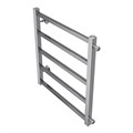 Полотенцесушитель водяной AZARIO ANCONA 500/600 квадрат, 5 секций, боковое подключение, 3/4", хром (AZ71556) AZ71556