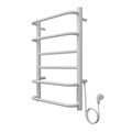 Полотенцесушитель MILAN 400/600 электрический БЕЛЫЙ R 6 пер.  AZARIO AZ90846W