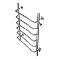 Полотенцесушитель водяной AZARIO MODENA 500/800 6 секций, боковое подключение, 1", хром (AZ08558) AZ08558