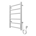 Полотенцесушитель электрический AZARIO PARMA 400/600 6 секций, диммер справа, белый (AZ10846W) AZ10846W