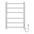 Полотенцесушитель электрический AZARIO PARMA 400/600 6 секций, диммер справа, белый (AZ10846W) AZ10846W