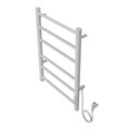 Полотенцесушитель электрический AZARIO PARMA 400/600 6 секций, диммер справа, белый (AZ10846W) AZ10846W