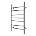 Полотенцесушитель водяной AZARIO RAVENNA 500/800 7 секций, боковое подключение, 1", хром (AZ07558) AZ07558
