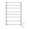 Полотенцесушитель электрический AZARIO MILAN 500/800 8 секций, диммер справа, белый (AZ90858W) AZ90858W