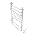 Полотенцесушитель электрический AZARIO MILAN 500/800 8 секций, диммер справа, белый (AZ90858W) AZ90858W