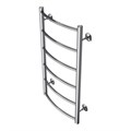 Полотенцесушитель водяной AZARIO VERONA 400/800 6 секций, нижнее/диагональное подключение, 1/2", хром (AZ04148) AZ04148