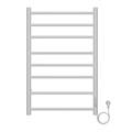 Полотенцесушитель электрический AZARIO PARMA 500/800 8 секций, диммер справа, белый (AZ10858W) AZ10858W