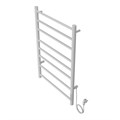 Полотенцесушитель электрический AZARIO PARMA 500/800 8 секций, диммер справа, белый (AZ10858W) AZ10858W