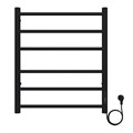 Полотенцесушитель электрический AZARIO PARMA 500/600 6 секций, диммер справа, черный (AZ10856B) AZ10856B
