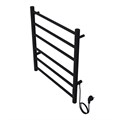 Полотенцесушитель электрический AZARIO PARMA 500/600 6 секций, диммер справа, черный (AZ10856B) AZ10856B