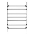 Полотенцесушитель водяной AZARIO FERRARA 500/800 7 секций, нижнее/диагональное подключение, 1/2", хром (AZ09158) AZ09158